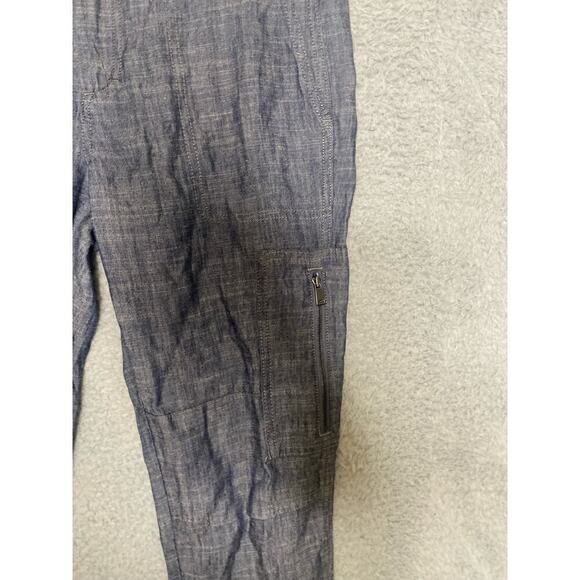 Vince womens chambray lyocell linen blend pants business casual office 26 - Picture 4 of 15